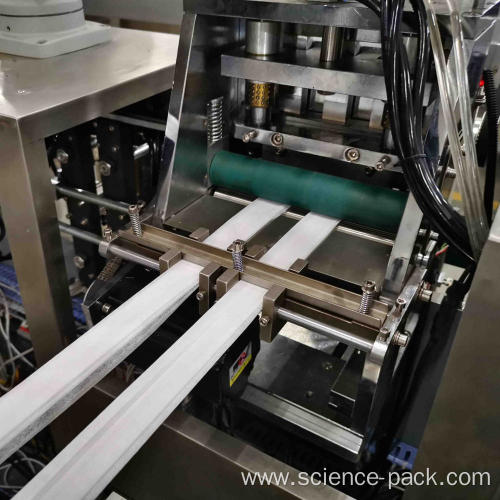 Alcohol Wet Wipes Tissue Folding Packaging Machine